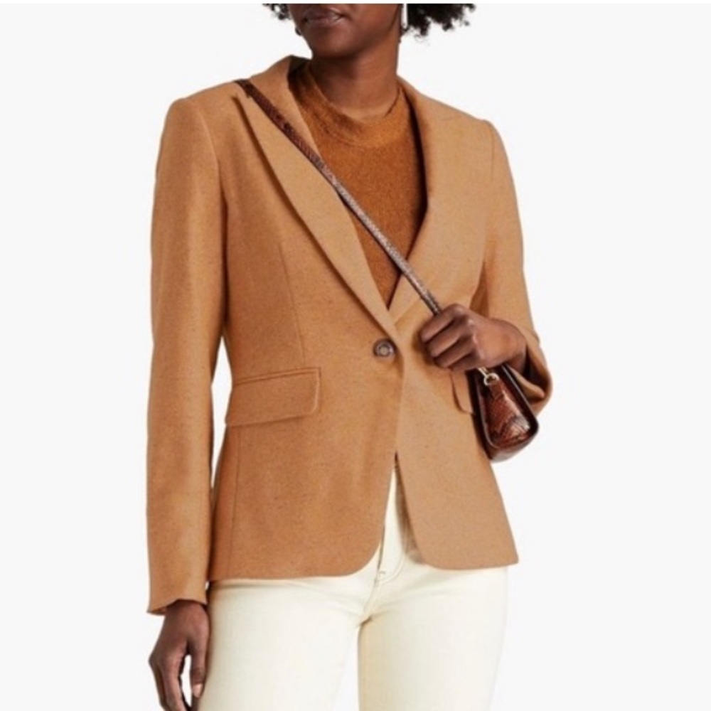 NWOT Veronica Beard Donegal Wool-Blend Tweed Blazer